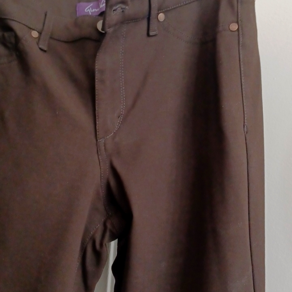 Gloria Vanderbilt Brown Jean Style Pants